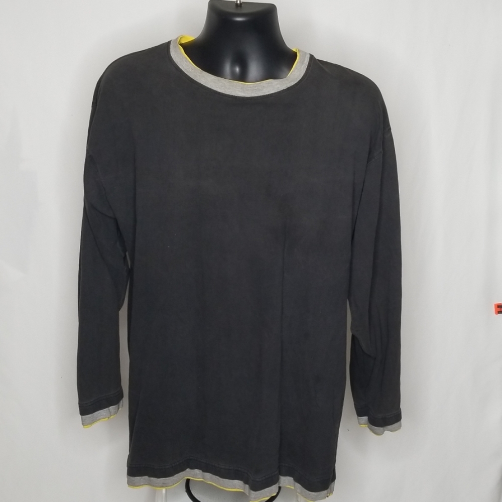 212 NYC  layer look long sleeve shirt.
